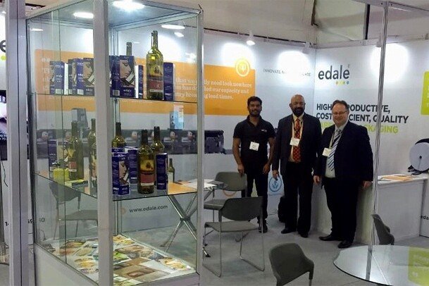 Edale Ltd reports success at Label Expo India