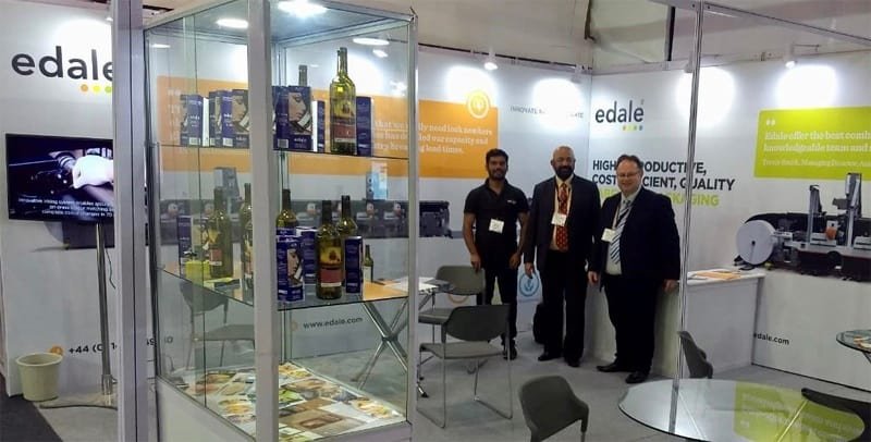 Edale Ltd. meldet Erfolg auf der Label Expo India
