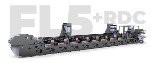 FL5+RDC - maszyna drukująca i konwertująca