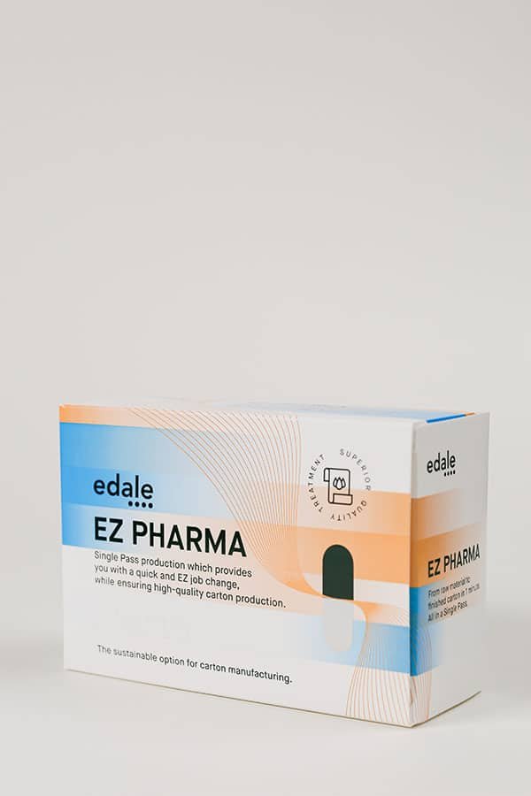 Edale | Muestra de cartón farmacéutico